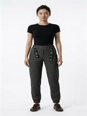 Kadın Relaxed Fit Jogger Pantolon Siyah Detaylı