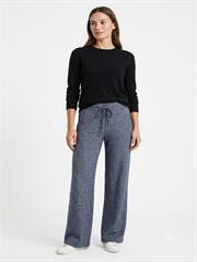 Kadın Rahat Kesim Otantik Desenli Wide Leg Pantolon