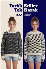 Lacivert-Beyaz