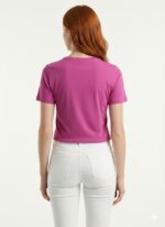 Baskılı Kadın Yuvarlak Yaka Kısa Kollu T-Shirt - Görsel 2