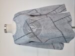 Kadın Gri Baskılı Uzun Kollu Sweatshirt - Görsel 3