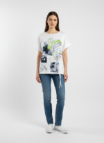 Kadın Grafik Baskılı Relaxed Fit T-Shirt