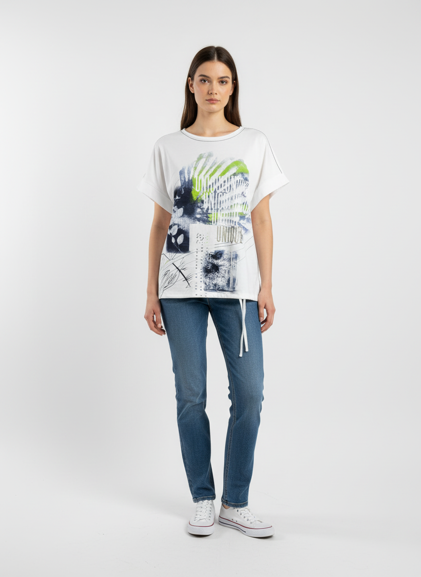 4fdd848d-a249-4163-ad88-d972f20d4691-6.png Kadın Grafik Baskılı Relaxed Fit T-Shirt - Görsel 1