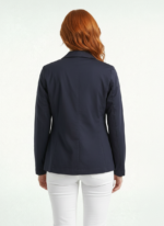 Kadın Regular Fit Lacivert Blazer Ceket - Görsel 2