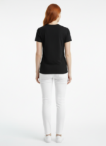 Kadın Siyah Limonata Baskılı Rahat Kesim T-Shirt - Görsel 2
