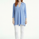 Kadın Polo Yaka Basic Bluz