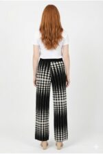 Puantiyeli Triko Pantolon - Görsel 2