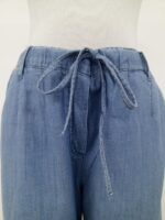 Kadın Mavi Rahat Kesim Jogger Pantolon - Görsel 3