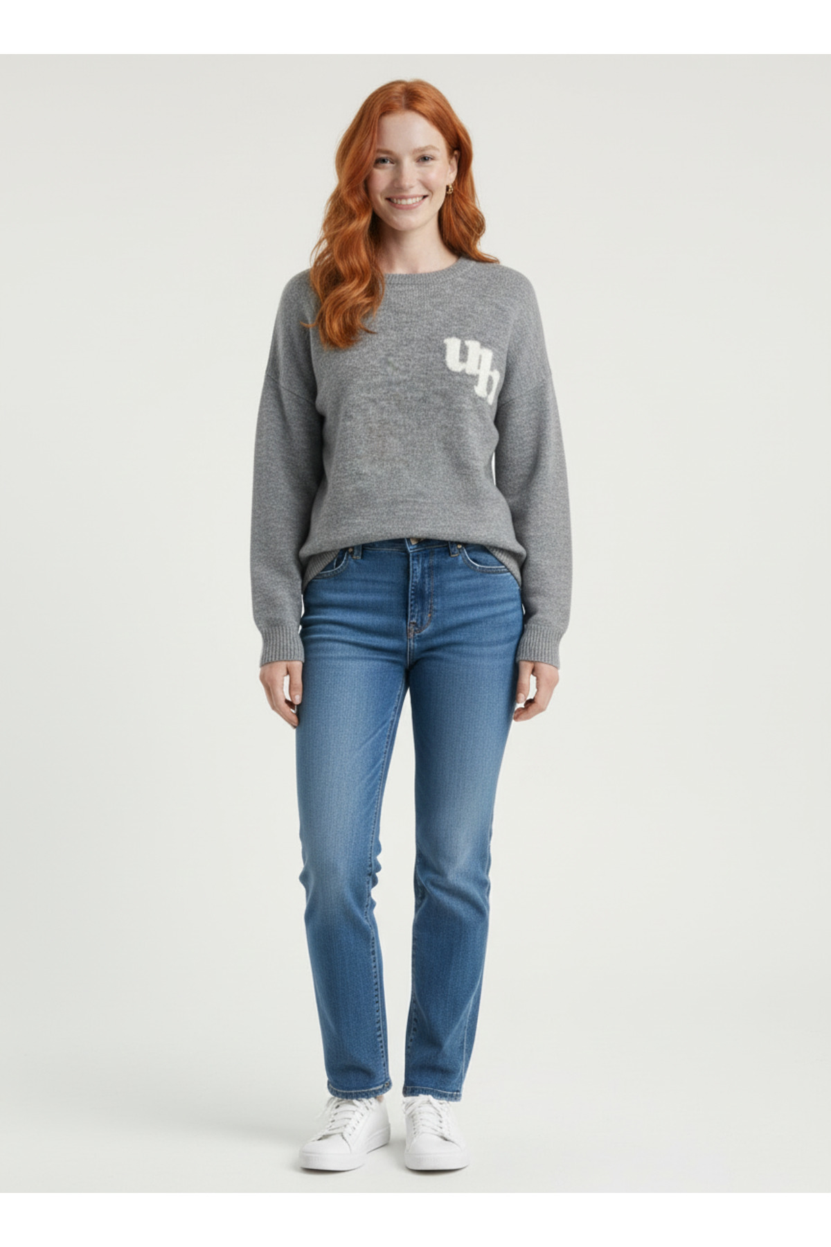 c3fcfa94b3624698afabfbb03ee1d0f8-4.jpg Siyah Bisiklet Yaka Kolej Yazılı Oversize Triko Kazak - Görsel 1