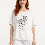 Kadın Baskılı Relaxed T-Shirt