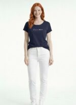 Neden Tekstil Kadın Yuvarlak Yaka Breeze Yazılı Kısa Kollu T-Shirt