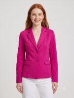 Kadın Slim Fit Fuşya Ceket