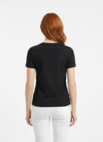 Neden Tekstil Kadın Siyah Basic Yuvarlak Yaka T-Shirt - Görsel 2