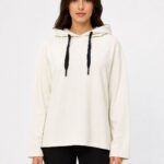 Kadın Kapüşonlu Rahat Kesim Sweatshirt
