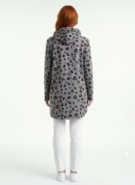Neden Tekstil Kadın Oversize Kapüşonlu Kalp Desenli Sweatshirt - Görsel 2