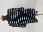 Neden Tekstil Kadın Siyah Beyaz Çizgili Oversize T-Shirt - Görsel 3