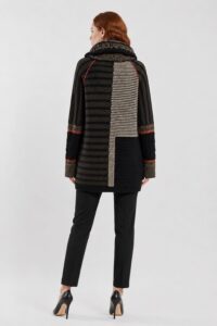 Neden Tekstil Kadın Oversize Triko Kazak Boğazlı Yaka - Görsel 2
