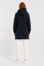 Neden Tekstil Kadın Oversize Kapüşonlu Sweatshirt - Görsel 2