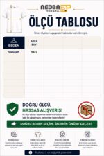 Neden Tekstil İnce Kısa Triko Panço Yelek – Şifon Görünümlü, Hafif ve Şık - Görsel 3