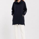 Neden Tekstil Kadın Oversize Kapüşonlu Sweatshirt