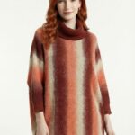 Neden Tekstil Kadın Oversize Fit Yarım Balıkçı Yaka Kazak