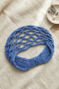 Neden Tekstil Kadın Ajurlu Şık Bandana - Görsel 4