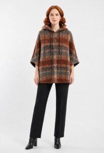 Neden Tekstil Kadın Kapüşonlu Oversize Desenli Sweatshirt