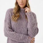 Neden Tekstil Kadın Premium Yırtık Detaylı Oversize Triko Kazak